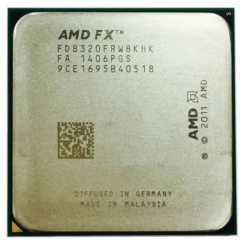 AMD FX-8320 FX 8320 FX8320 CPU 3.5GHz 125W Socket AM3+ Desktop Octa-Core Processor FD8320FRW8KHK | Компьютеры и офис