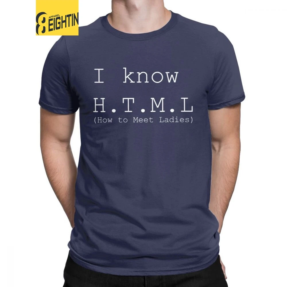 Men's I Know HTML Silicon Valley T Shirt Aviato Hooli Geek Tv Nerd Richard Funny Cotton Short Sleeve Tees New Arrival T-Shirt
Men's I Know HTML Silicon Valley T Shirt Aviato Hooli Geek Tv Nerd Richard Funny Cotton Short Sleeve Tees New Arrival T-Shirt