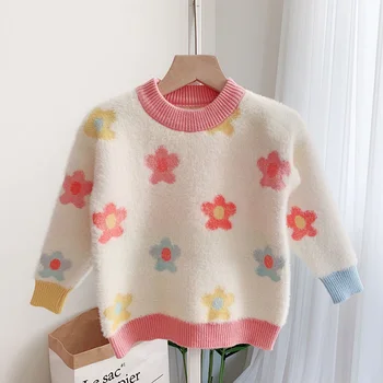 Girls Warm Sweater 2020 Autumn Winter Long Sleeve Cartoon Korea Cute Toddler Soft Pullover Knit Clothes For 2-6Y
Girls Warm Sweater 2020 Autumn Winter Long Sleeve Cartoon Korea Cute Toddler Soft Pullover Knit Clothes For 2-6Y