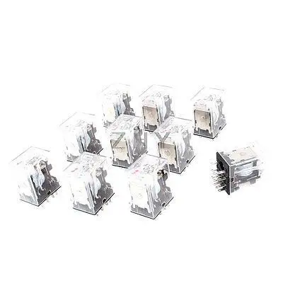 10 Pcs HH54PL AC 380V Coil 4PDT Red LED Lamp Light General Purpose Power Relay
10 Pcs HH54PL AC 380V Coil 4PDT Red LED Lamp Light General Purpose Power Relay
