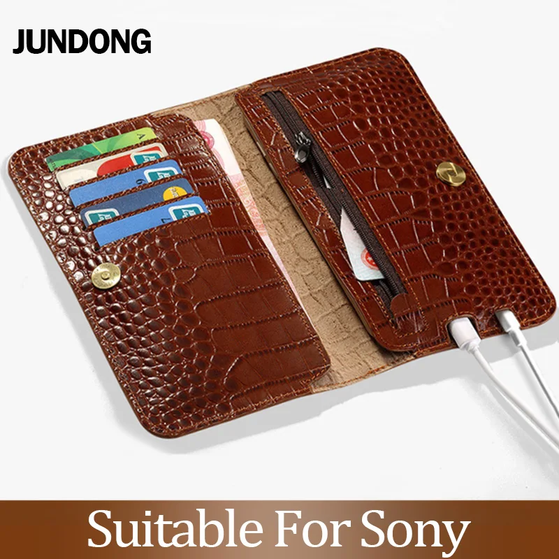 For Sony Xperia XZ1XZ2 XZ3 XZ4 XA2 XA3 L3 Compact Xz Z5 Premium Case Crocodile Texture Cover Cowhide Phone Bag Wallet
For Sony Xperia XZ1XZ2 XZ3 XZ4 XA2 XA3 L3 Compact Xz Z5 Premium Case Crocodile Texture Cover Cowhide Phone Bag Wallet