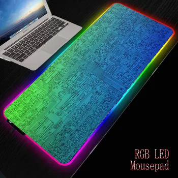 ZSUXTC Circuit Texture RGB Gaming Computer Mousepad Large Mouse Pad Desk Mouse Mat Led Mause Pad Backlit Keyboard Mice Mat XXL
ZSUXTC Circuit Texture RGB Gaming Computer Mousepad Large Mouse Pad Desk Mouse Mat Led Mause Pad Backlit Keyboard Mice Mat XXL