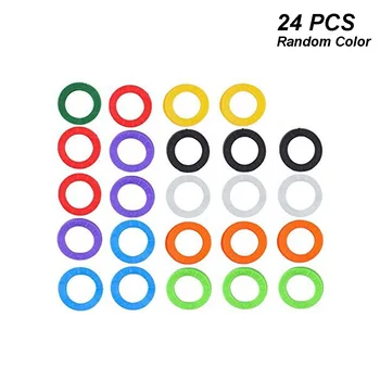 20/24/32pcs Keyrings Silicone Key Cover For Car Motorcycle Tags Round Identifier Key Identification Cap Multi Colors
20/24/32pcs Keyrings Silicone Key Cover For Car Motorcycle Tags Round Identifier Key Identification Cap Multi Colors