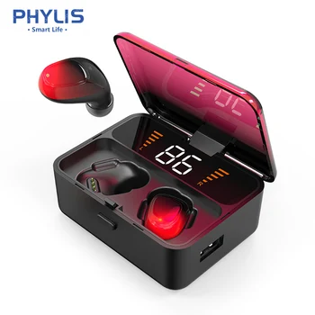 ES01 TWS Wireless Headphone Bluetooth Earphone LED Power Display Automatic Pairing Potable Gaming Headset for Android IOS
ES01 TWS Wireless Headphone Bluetooth Earphone LED Power Display Automatic Pairing Potable Gaming Headset for Android IOS