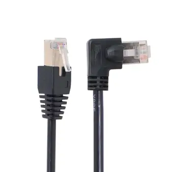 Chenyang Left /Right Angled 8P8C STP Cat6 Lan Ethernet Network Patch Cord 90 Degree to Straight Cable 50cm
Chenyang Left /Right Angled 8P8C STP Cat6 Lan Ethernet Network Patch Cord 90 Degree to Straight Cable 50cm