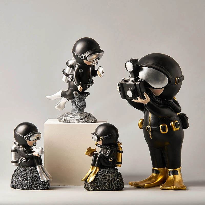 Nordic Creative Diver Miniature Figurines Resin People Arts And Crafts Cute Souvenirs Fairy Garden Home Decoration Accessories
Nordic Creative Diver Miniature Figurines Resin People Arts And Crafts Cute Souvenirs Fairy Garden Home Decoration Accessories