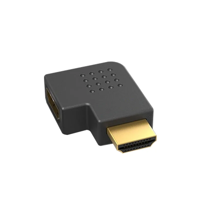 HDMI 90 degree Turn Right Rotation adapter HDMI male to female HDMI elbow connector
HDMI 90 degree Turn Right Rotation adapter HDMI male to female HDMI elbow connector