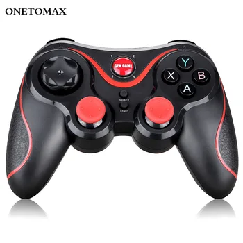ONETOMAX S3 Wireless Bluetooth Gamepad for Android iOS Smartphone Game Pad Game Controller for TV Box PS3 Laptop PC Joysticks
ONETOMAX S3 Wireless Bluetooth Gamepad for Android iOS Smartphone Game Pad Game Controller for TV Box PS3 Laptop PC Joysticks
