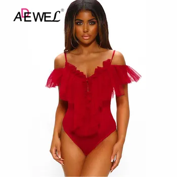 ADEWEL Sexy Female Hollow Out Black Red Lace Bodysuit 2020 Woman Backless Floral Womans Bodysuits Ladies Body Suit Clothing Tops
ADEWEL Sexy Female Hollow Out Black Red Lace Bodysuit 2020 Woman Backless Floral Womans Bodysuits Ladies Body Suit Clothing Tops