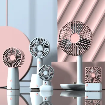 USB Desk Fan / Handheld Fan, Personal Fan Mini Hands Free Fan Rechargeable 3 Wind Speeds 2200mAh Battery Capacity Can Used USB
USB Desk Fan / Handheld Fan, Personal Fan Mini Hands Free Fan Rechargeable 3 Wind Speeds 2200mAh Battery Capacity Can Used USB