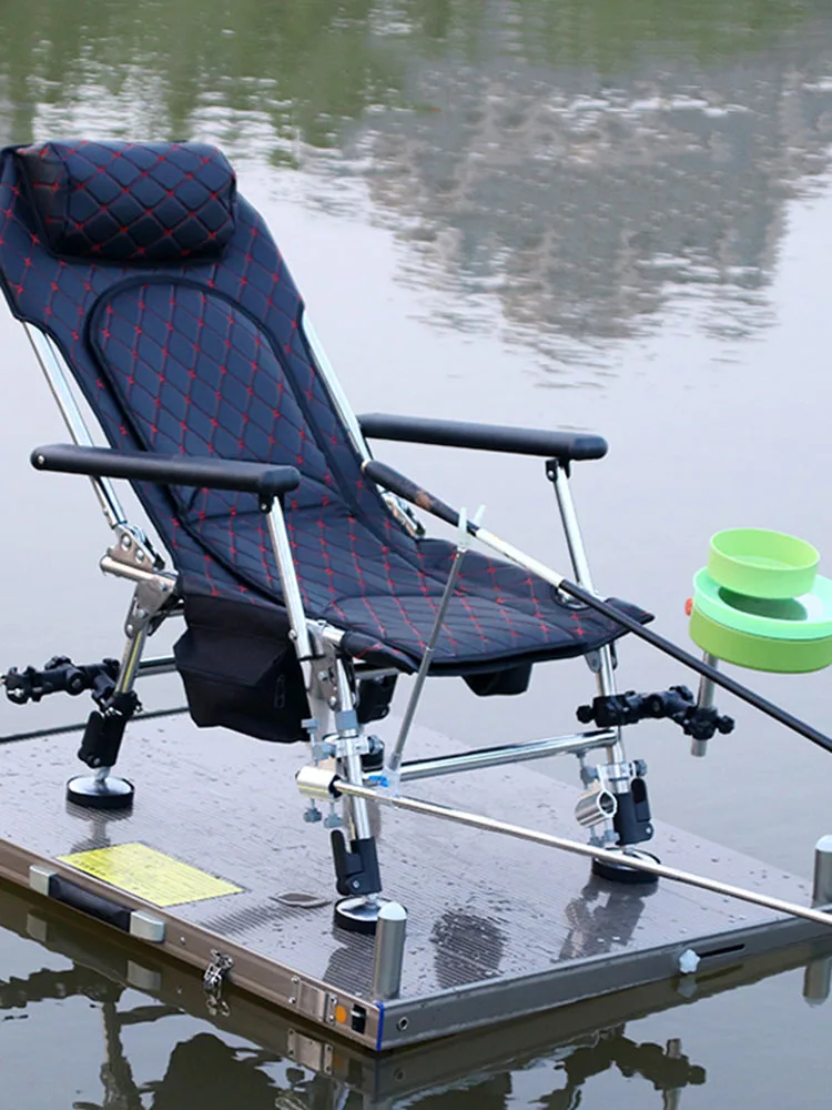 European fishing chair folding fishing chair portable multi-function lifting platform stainless steel recliner fishing stool
European fishing chair folding fishing chair portable multi-function lifting platform stainless steel recliner fishing stool