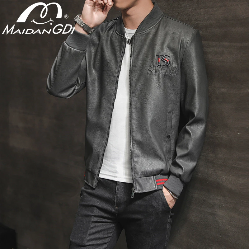 MAIDANGDI Men Jackets 2020 Spring New Casual Motor Spliced Fleece Leather Jacket Male's Autumn Vintage Warm Leather Jacket Coat
MAIDANGDI Men Jackets 2020 Spring New Casual Motor Spliced Fleece Leather Jacket Male's Autumn Vintage Warm Leather Jacket Coat