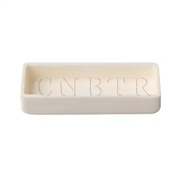 CNBTR 103x40x21mm Rectangular Crucible Alumina Boat 51ml Capacity White
CNBTR 103x40x21mm Rectangular Crucible Alumina Boat 51ml Capacity White