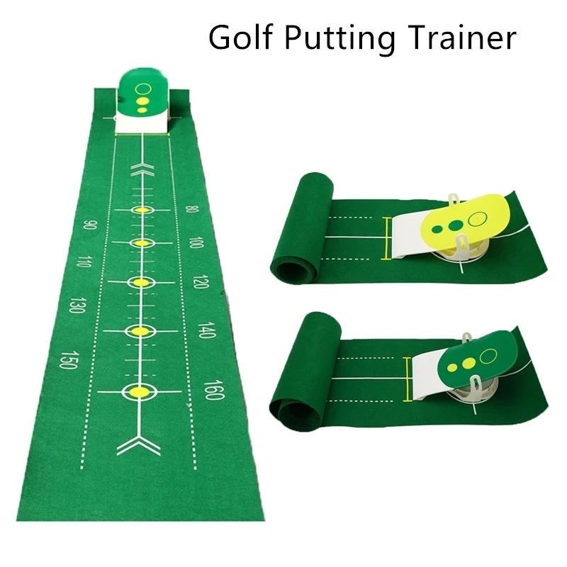 Golf Putting Trainer Golf Putter Carpet Putter Simulator Indoor Sports Practice Golf Training Aids
Golf Putting Trainer Golf Putter Carpet Putter Simulator Indoor Sports Practice Golf Training Aids