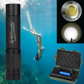 100m Waterproof XMLT6 LED Diving Scuba Flashlight Torch 18650+Charger Powerful Diving Torch Set 18650 Battery LED torch
100m Waterproof XMLT6 LED Diving Scuba Flashlight Torch 18650+Charger Powerful Diving Torch Set 18650 Battery LED torch