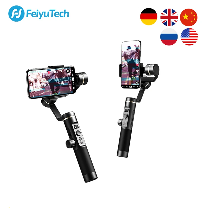 FeiyuTech SPG2 3 осевой Ручной Стабилизатор для смартфона iphone X 8 7 OPPO Samsung Note ViVO мобильные