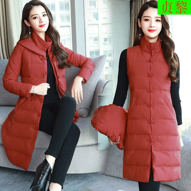 Cotton-padded Clothes WOMEN'S Dress 2018 Winter New Style Korean-style Mid-length Two-Piece Set down Jacket Cotton-padded Clothe
Cotton-padded Clothes WOMEN'S Dress 2018 Winter New Style Korean-style Mid-length Two-Piece Set down Jacket Cotton-padded Clothe