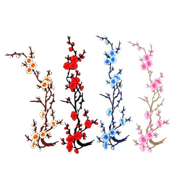 Hot Plum Blossom Flower Applique Clothing Embroidery Patch Fabric Sticker Iron On Sew On Patch Craft Sewing Repair Embroidered
Hot Plum Blossom Flower Applique Clothing Embroidery Patch Fabric Sticker Iron On Sew On Patch Craft Sewing Repair Embroidered