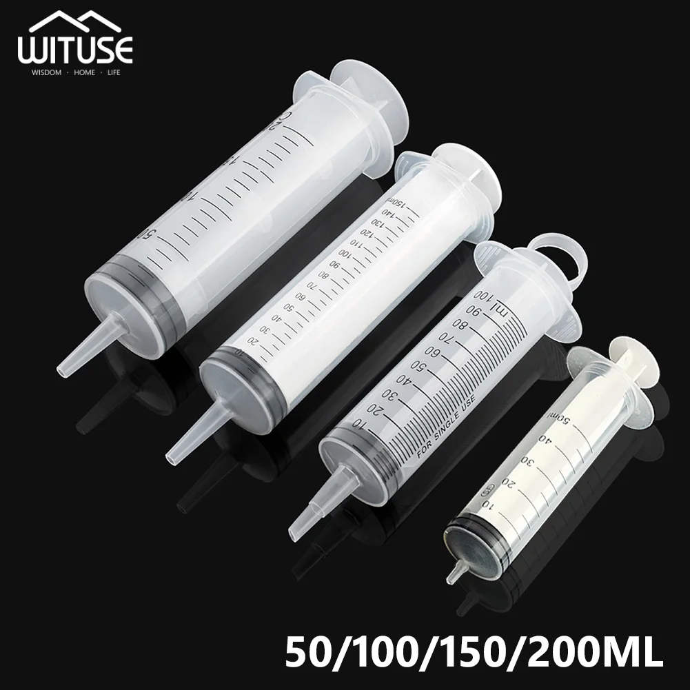 50ml-200ml Nutrient Sterile Health Syringe Measuring Tools Big Large Hydroponics With hose Cat Dog Feeding Acc Plastic Reusable
50ml-200ml Nutrient Sterile Health Syringe Measuring Tools Big Large Hydroponics With hose Cat Dog Feeding Acc Plastic Reusable