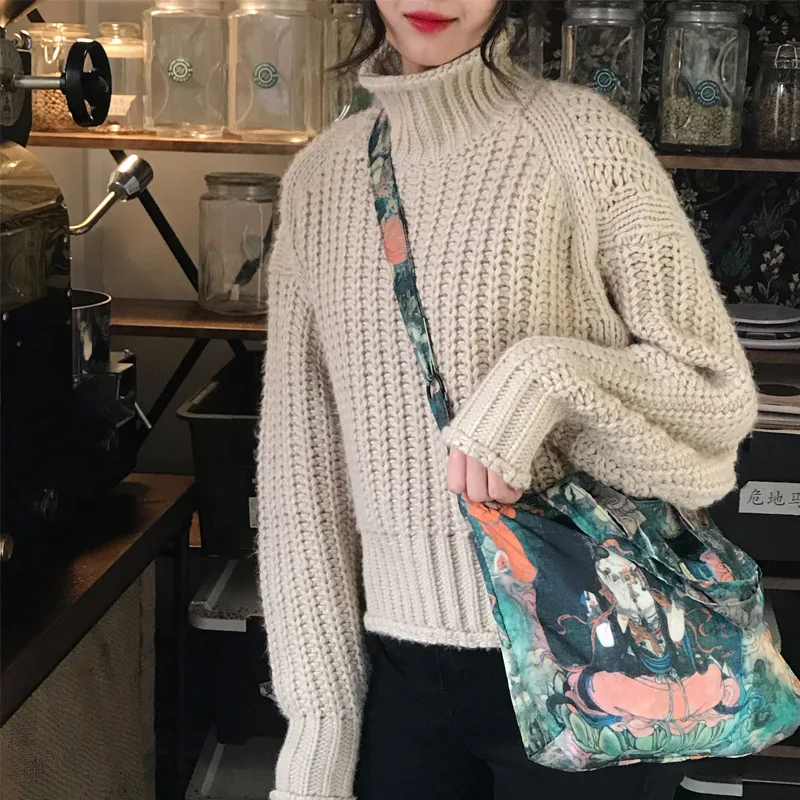 Vintage Style Buddha Image Print Totes Womens Casual Canvas Bag For Women 2020 Soft Zipper Shoulder Bags Women Messenger Bags
Vintage Style Buddha Image Print Totes Womens Casual Canvas Bag For Women 2020 Soft Zipper Shoulder Bags Women Messenger Bags