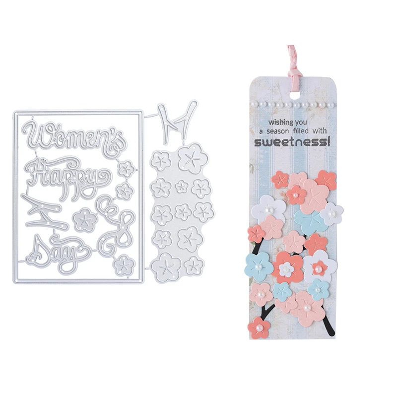InLoveArts Women's Happy Day Letter Metal Cutting Dies Flower Frame Scrapbooking Making Cards Decor Embossing DIY
InLoveArts Women's Happy Day Letter Metal Cutting Dies Flower Frame Scrapbooking Making Cards Decor Embossing DIY