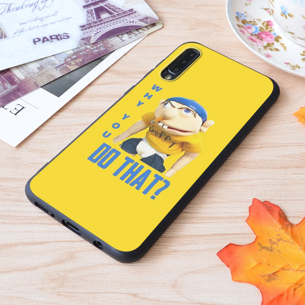 Why You Do That Sml Jeffy Print Soft Silicone Matt Case For Samsung Galaxy S Note and Galaxy A
Why You Do That Sml Jeffy Print Soft Silicone Matt Case For Samsung Galaxy S Note and Galaxy A