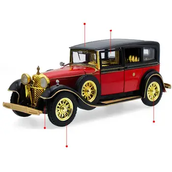 HobbyLane Diecast 1:32 Alloy Model Toys Sound Light Pull Back Vintage Classic Cars Christmas Gift for Kids
HobbyLane Diecast 1:32 Alloy Model Toys Sound Light Pull Back Vintage Classic Cars Christmas Gift for Kids