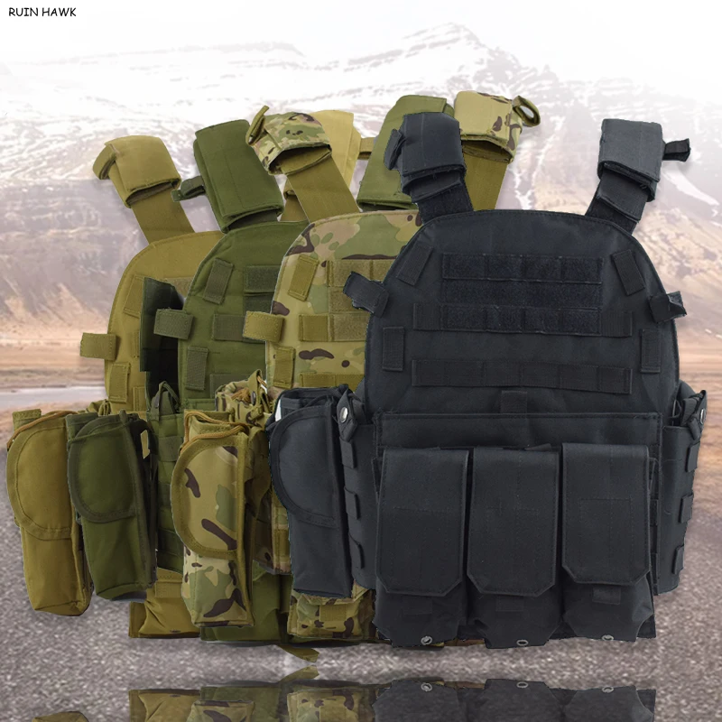 Outdoor Airsoft Gear 6094 Military Equipment Tactical Vest CS Games Protection Shooting Hunting Tool Vest Tactical Gear
Outdoor Airsoft Gear 6094 Military Equipment Tactical Vest CS Games Protection Shooting Hunting Tool Vest Tactical Gear