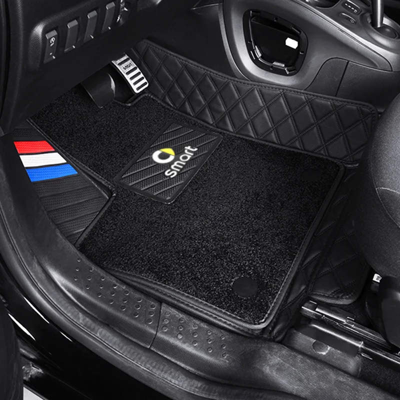 Car Modification Fully Enclosed Silk Ring Double-Layer Foot Pad Non-slip For Mercedes Smart 453 Fortwo Car Accessories Interior
Car Modification Fully Enclosed Silk Ring Double-Layer Foot Pad Non-slip For Mercedes Smart 453 Fortwo Car Accessories Interior