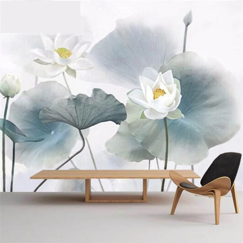 papel de parede Custom large wallpaper 3D photo mural computer hand-painted lotus decorative painting wall painting 3d wallpaper
papel de parede Custom large wallpaper 3D photo mural computer hand-painted lotus decorative painting wall painting 3d wallpaper