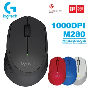 

Logitech M280 Wireless Mouse with 1000DPI 2.4 GHz Wireless Connectivity Computer Mouse Laptop Mouse for Windows Mas OS