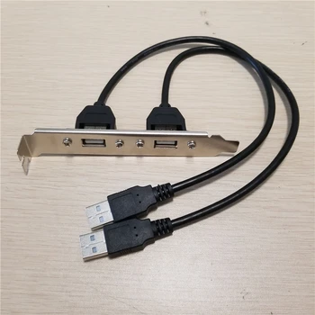 10pcs/lot USB 2.0 Type A 2 x Male Adapter to 2 x Female Interface Data Extension Cable with Baffle Bezel Iron Plate 30cm
10pcs/lot USB 2.0 Type A 2 x Male Adapter to 2 x Female Interface Data Extension Cable with Baffle Bezel Iron Plate 30cm