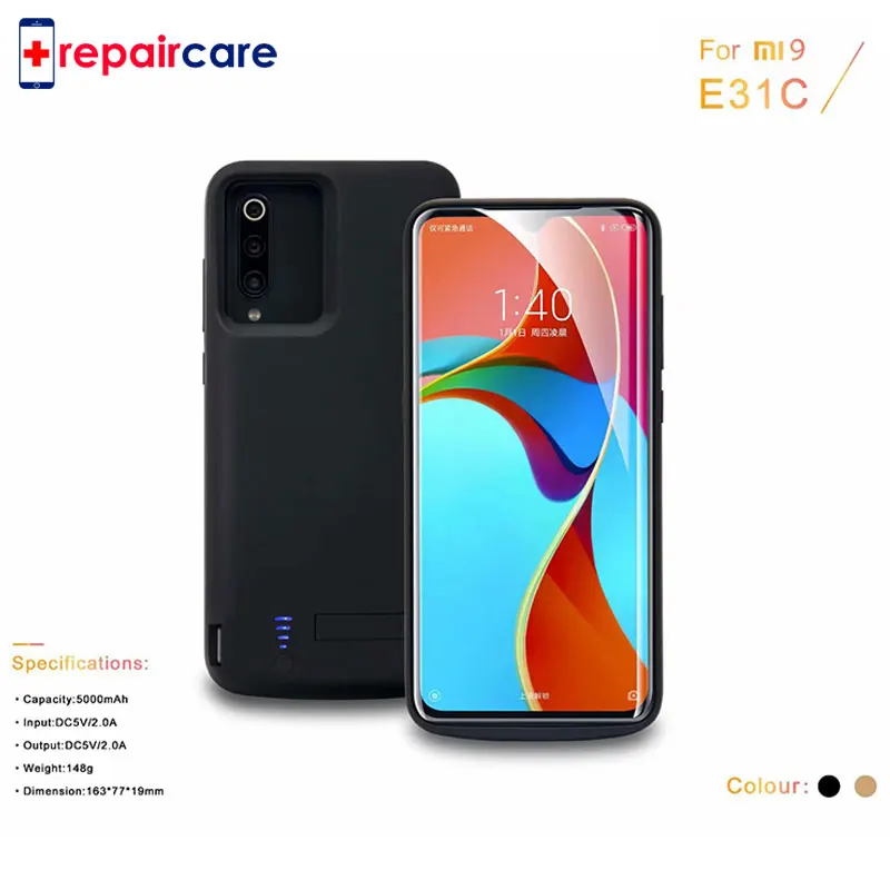For Xiaomi Mi 9 Mi 9 SE Battery Charger Case 5000mAh Extenal Portable Slim Powerbank Charging Cover For Xiaomi Mi9 Battery Case
For Xiaomi Mi 9 Mi 9 SE Battery Charger Case 5000mAh Extenal Portable Slim Powerbank Charging Cover For Xiaomi Mi9 Battery Case