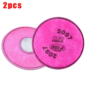 1Pair Reusable 2097 Filters Fit For 6200 6500 7500 Facepiece Face Cover
1Pair Reusable 2097 Filters Fit For 6200 6500 7500 Facepiece Face Cover