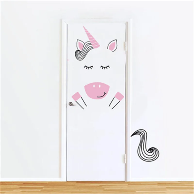 Nordic Style Unicorn Wall Stickers Home Decor Living Room Decorative Stickers Cartoon Unicorn Mural Decals For Kids Door Bedroom
Nordic Style Unicorn Wall Stickers Home Decor Living Room Decorative Stickers Cartoon Unicorn Mural Decals For Kids Door Bedroom