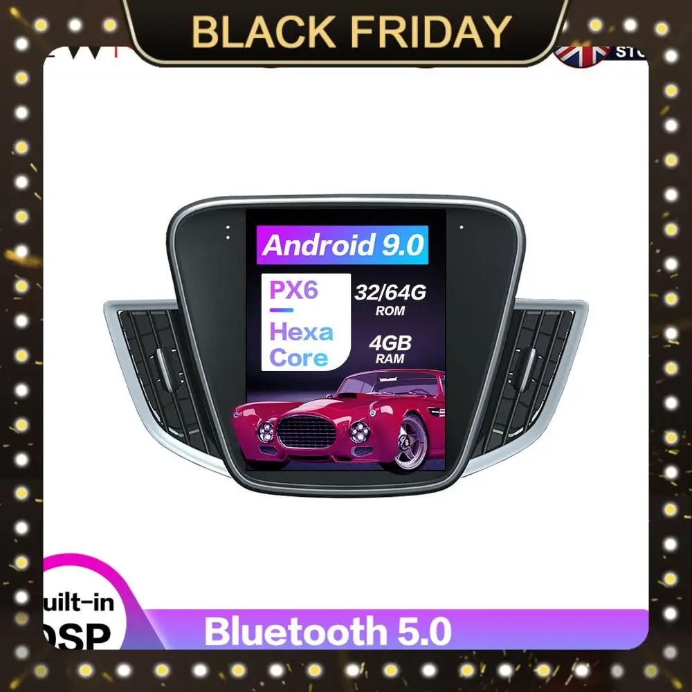 4G+64G Android 9.0 Car GPS Navigation DVD Player for Chevrolet Cavalier 2016-2018 Tesla Style 10.4 Inch Headunit
4G+64G Android 9.0 Car GPS Navigation DVD Player for Chevrolet Cavalier 2016-2018 Tesla Style 10.4 Inch Headunit