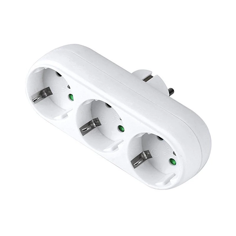 EU Standard Conversion Plug 1 to 2 or 3 Way 16A 110V~250V European Type Power Adapter Converter Extended Wireless Socket
EU Standard Conversion Plug 1 to 2 or 3 Way 16A 110V~250V European Type Power Adapter Converter Extended Wireless Socket