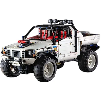 2029Pcs Moc Small Particles Rally Racing Off-Road Vehicle Technic Pickup Truck Building Blocks - Static Version Red White/Blue
2029Pcs Moc Small Particles Rally Racing Off-Road Vehicle Technic Pickup Truck Building Blocks - Static Version Red White/Blue