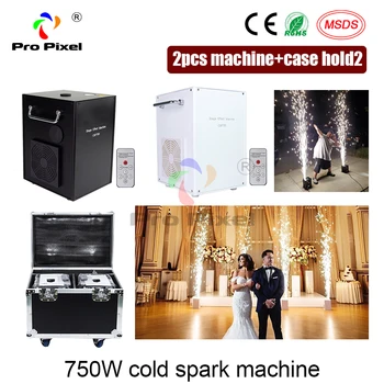 2pcs with Flight case 750W Cold Spark Firework Machine Dmx And Remote Control Firework Fountain Machine For Wedding
2pcs with Flight case 750W Cold Spark Firework Machine Dmx And Remote Control Firework Fountain Machine For Wedding