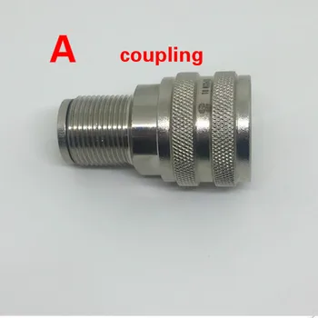 one pcs High Pressure Hydraulic Quick Coupler Set super High pressure coupling for lifting jack Quick connector 22*1.5
one pcs High Pressure Hydraulic Quick Coupler Set super High pressure coupling for lifting jack Quick connector 22*1.5