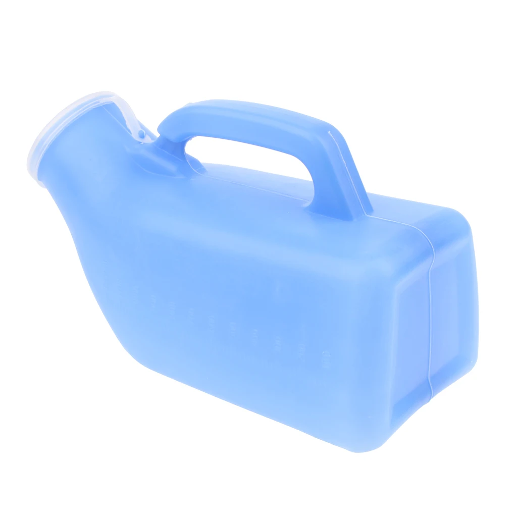 Males Urine Containers Toilet Bucket Chamber Hospital Pee Potty with Lid/Mobility & Daily Living Aids/Bedpans & Urinals - 1000ml Males Urine Containers Toilet Bucket Chamber Hospital Pee Potty with Lid/Mobility & Daily Living Aids/Bedpans & Urinals - 1000ml