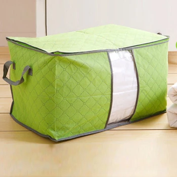 60x42x36cm Portable Non-woven Clothes Storage Bag Folding Closet Organizer Organizer for Pillow Comforter Blanket Bedding
60x42x36cm Portable Non-woven Clothes Storage Bag Folding Closet Organizer Organizer for Pillow Comforter Blanket Bedding