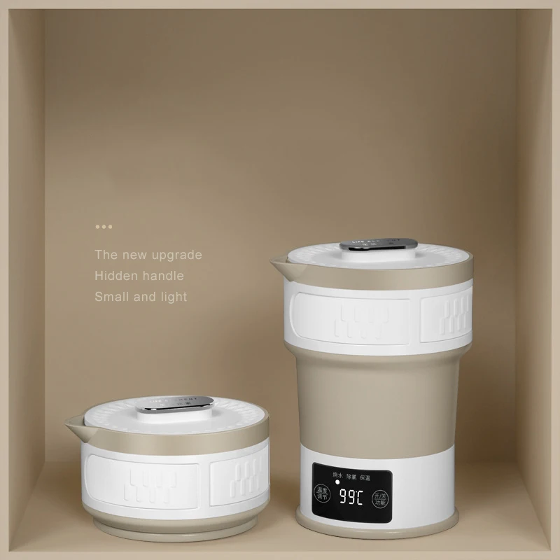 110V-240V Folding Kettle Compressed Electric Kettle Travel Water Kettle Food Grade Silicone Portable Mini Insulation Kettle
110V-240V Folding Kettle Compressed Electric Kettle Travel Water Kettle Food Grade Silicone Portable Mini Insulation Kettle