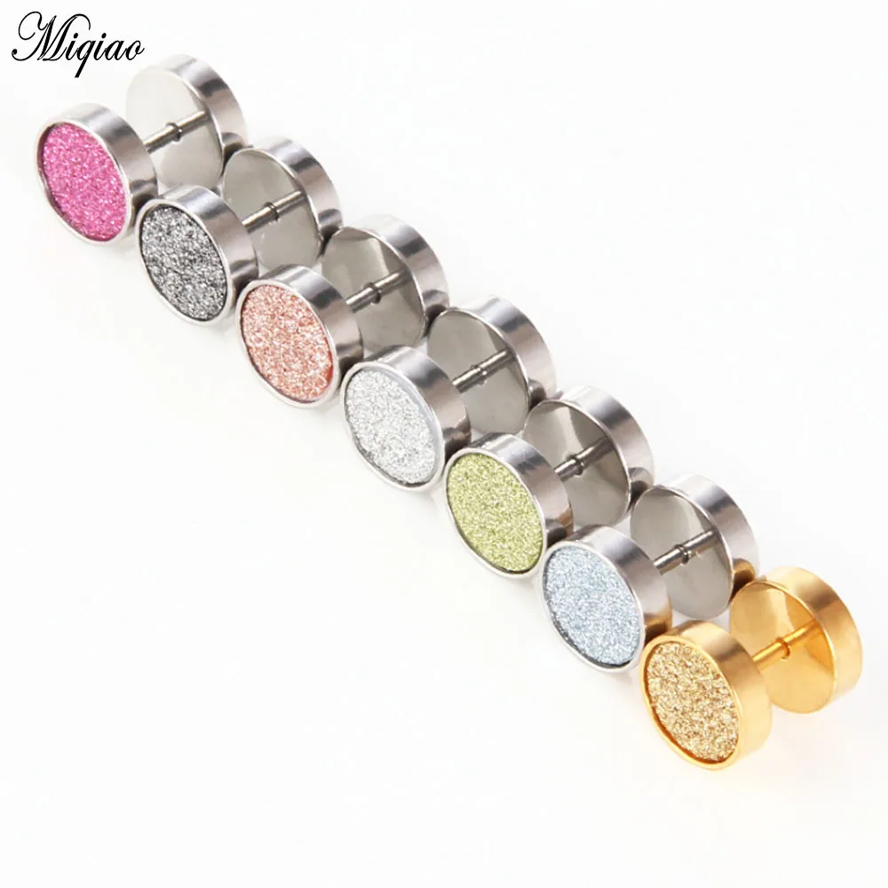 Miqiao 1pcs Punk Anti Allergy Piercing Round Barbell Fashion Jewelry for Women Men Earrings NEW
Miqiao 1pcs Punk Anti Allergy Piercing Round Barbell Fashion Jewelry for Women Men Earrings NEW