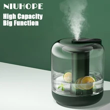 NIUHOPE 1L Wireless Air Humidifier Ultrasonic Mist Makger Fogger 2000mAh Rechargeable Water Diffuser Humidifiers with LED Li
NIUHOPE 1L Wireless Air Humidifier Ultrasonic Mist Makger Fogger 2000mAh Rechargeable Water Diffuser Humidifiers with LED Li