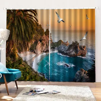 Beautiful scenery Prints Curtain 3d Curtain Window Drapes BJQ-1280(2)170*200cm Trendy Living Room Bedroom Blackout
Beautiful scenery Prints Curtain 3d Curtain Window Drapes BJQ-1280(2)170*200cm Trendy Living Room Bedroom Blackout