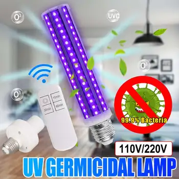 Mites Sterilization Lamp UV Germicidal Lamp E27 45W 395NM Disinfection UV Lamp LED Ultraviolet Cleaner Light Bulb Lampholder
Mites Sterilization Lamp UV Germicidal Lamp E27 45W 395NM Disinfection UV Lamp LED Ultraviolet Cleaner Light Bulb Lampholder