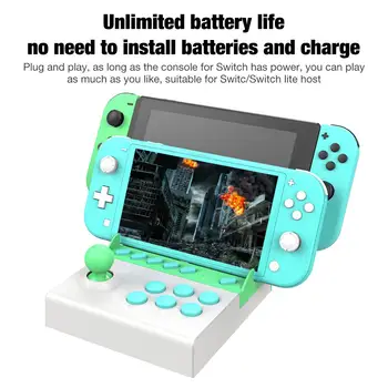 New Arcade Gamepad Joystick Game Controller Simple Operation Arcade Joystick Joypad for NS Joypad Game Console Gamepad Hot Sale
New Arcade Gamepad Joystick Game Controller Simple Operation Arcade Joystick Joypad for NS Joypad Game Console Gamepad Hot Sale