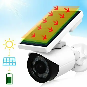 8 LED Solar Motion Sensor Light Outdoor Solar Flood Light 120 degree Wide Angle Simulation Monitor Shaped
8 LED Solar Motion Sensor Light Outdoor Solar Flood Light 120 degree Wide Angle Simulation Monitor Shaped