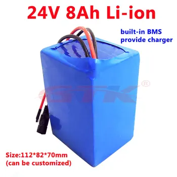 Wholesale price GTK 24v 8ah battery bms 24v 20A li ion battery power batteries for e bike 24v 250w motor with BMS +2A charger
Wholesale price GTK 24v 8ah battery bms 24v 20A li ion battery power batteries for e bike 24v 250w motor with BMS +2A charger